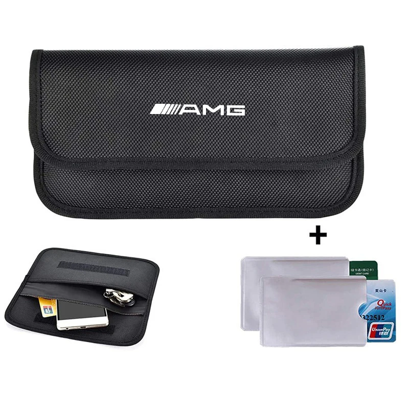 Car Key Signal Blocker Case Faraday Cage Fob Pouch RFID Blocking Bag For Mercedes Benz W177 W213 GLA GLS GLE1 W212 W205 AMG W166
Car Key Signal Blocker Case Faraday Cage Fob Pouch RFID Blocking Bag For Mercedes Benz W177 W213 GLA GLS GLE1 W212 W205 AMG W166