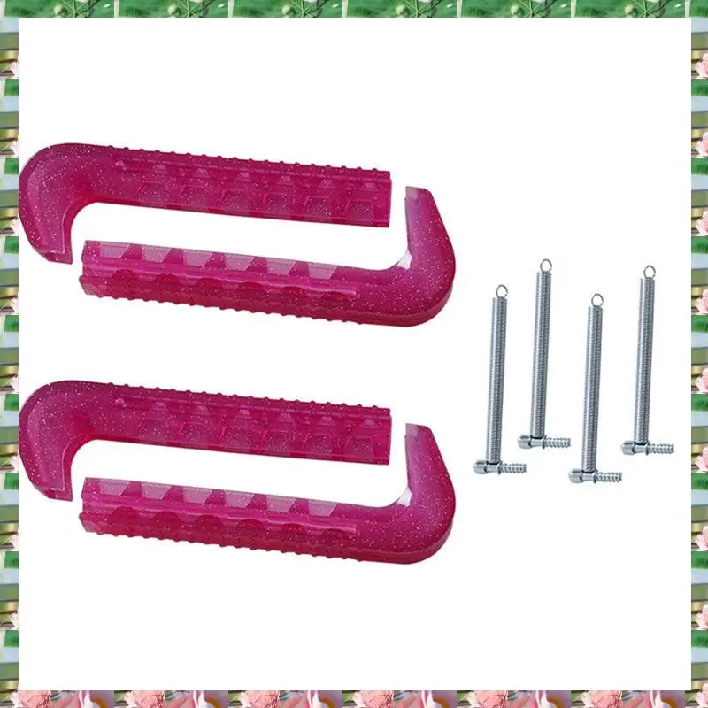 Sports Rose Red Soft Plastic Blade Guard Covers For Ice Hockey And Figure Skates, Suitable For Women And Kids,Rose Red Soft Plas
Sports Rose Red Soft Plastic Blade Guard Covers For Ice Hockey And Figure Skates, Suitable For Women And Kids,Rose Red Soft Plas