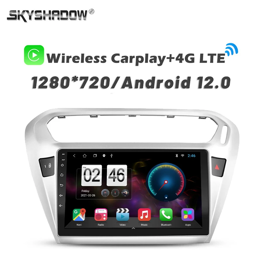 Автомобильный DVD-плеер с камерой 720P 360 8G + 256G Carplay Android 13,0 GPS WIFI Bluetooth радио для Peugeot 301 Citroen Elysee 2014-2016
Автомобильный DVD-плеер с камерой 720P 360 8G + 256G Carplay Android 13,0 GPS WIFI Bluetooth радио для Peugeot 301 Citroen Elysee 2014-2016
