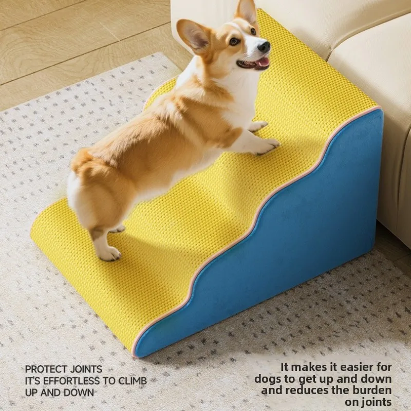 Non Slip Pet Stairs Bed Steps Ramp Ladder Small Elderly Dogs Pet Bed Stairs Pet Stairs Puppy Steps Bedside Ladder Slope Bed
Non Slip Pet Stairs Bed Steps Ramp Ladder Small Elderly Dogs Pet Bed Stairs Pet Stairs Puppy Steps Bedside Ladder Slope Bed