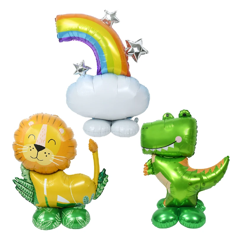 1set Cartoon Dinosaur Rainbow Foil Balloon Birthday Baby shower Wildlife Jungle Theme Party Decoration Supplies Children's Gifts
1set Cartoon Dinosaur Rainbow Foil Balloon Birthday Baby shower Wildlife Jungle Theme Party Decoration Supplies Children's Gifts