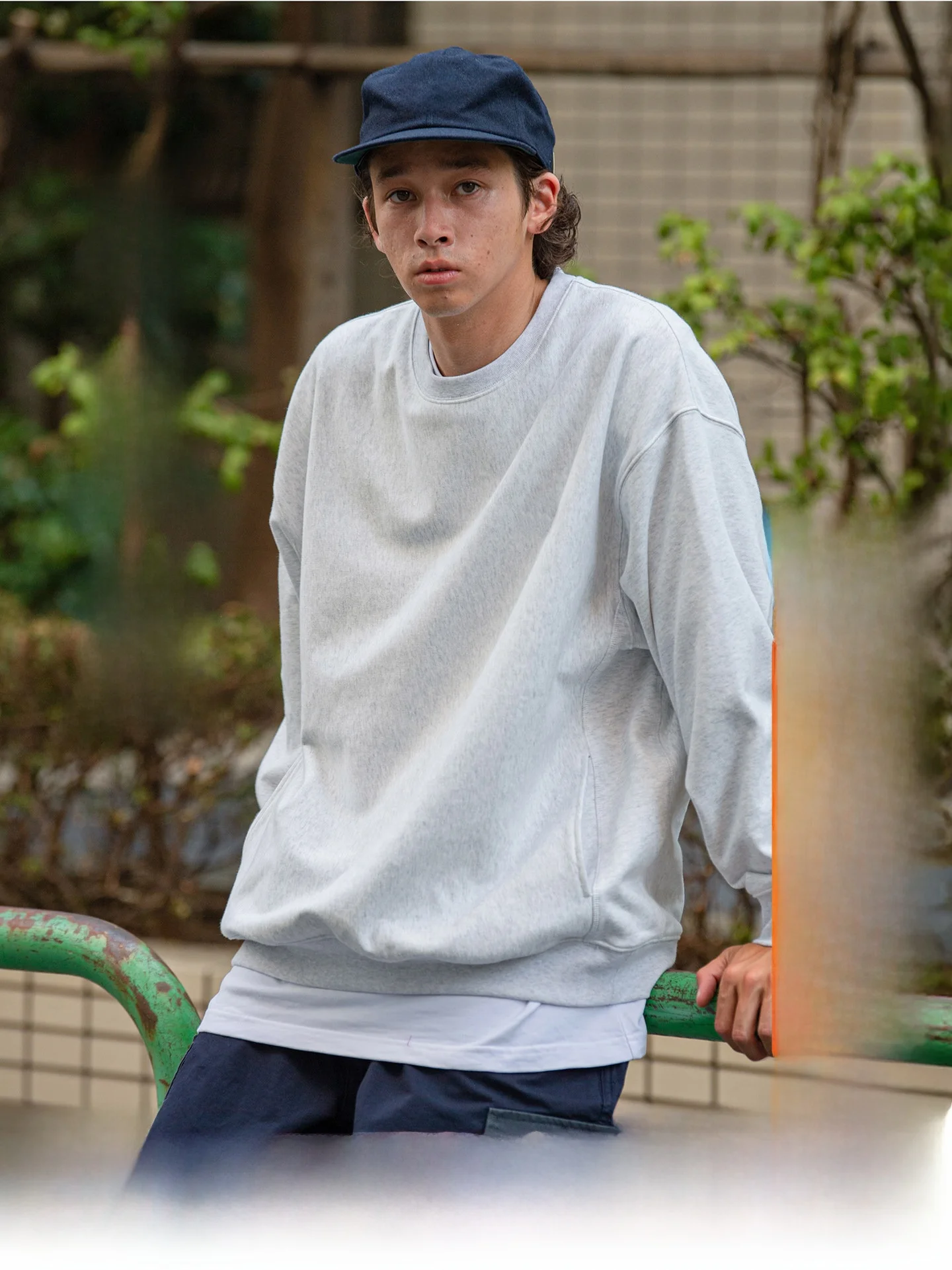 Restick 480g Heavyweight Japanese Style Hoodless Sweatshirt Unisex Loose round Neck Base Layer Shirt for Spring Autumn
Restick 480g Heavyweight Japanese Style Hoodless Sweatshirt Unisex Loose round Neck Base Layer Shirt for Spring Autumn