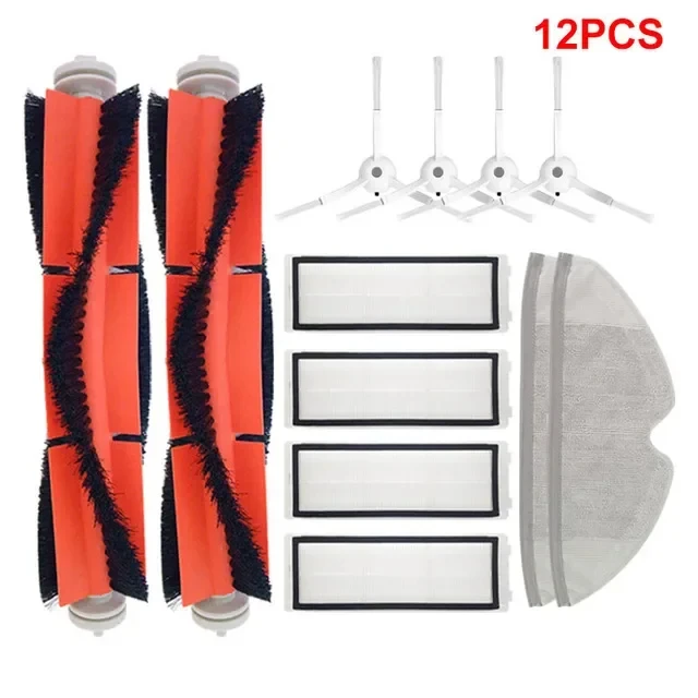 HEPA Filter + Side Brush + Main Brush for Xiaomi Mi Robot Vacuum Cleaner Parts Roborock S50 S51 SDJQR01RR SDJQR02RR Accessories
HEPA Filter + Side Brush + Main Brush for Xiaomi Mi Robot Vacuum Cleaner Parts Roborock S50 S51 SDJQR01RR SDJQR02RR Accessories