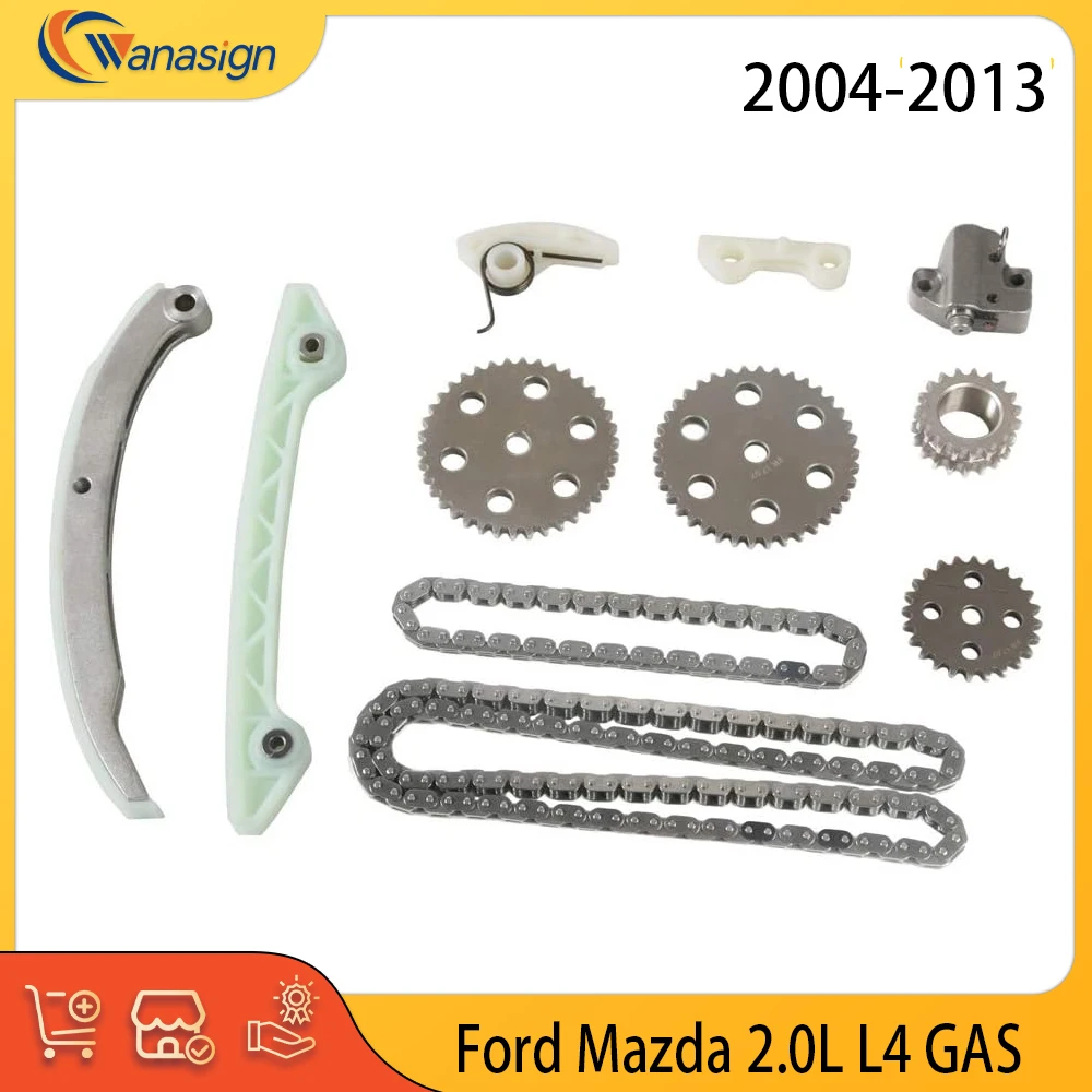 Engine Part Timing Chain Kit Tensioner Guide Fit 2.0 L GAS DOHC For Ford Transit Connect Focus EcoSport Mazda 3 MX-5 Miata 2.0L
Engine Part Timing Chain Kit Tensioner Guide Fit 2.0 L GAS DOHC For Ford Transit Connect Focus EcoSport Mazda 3 MX-5 Miata 2.0L