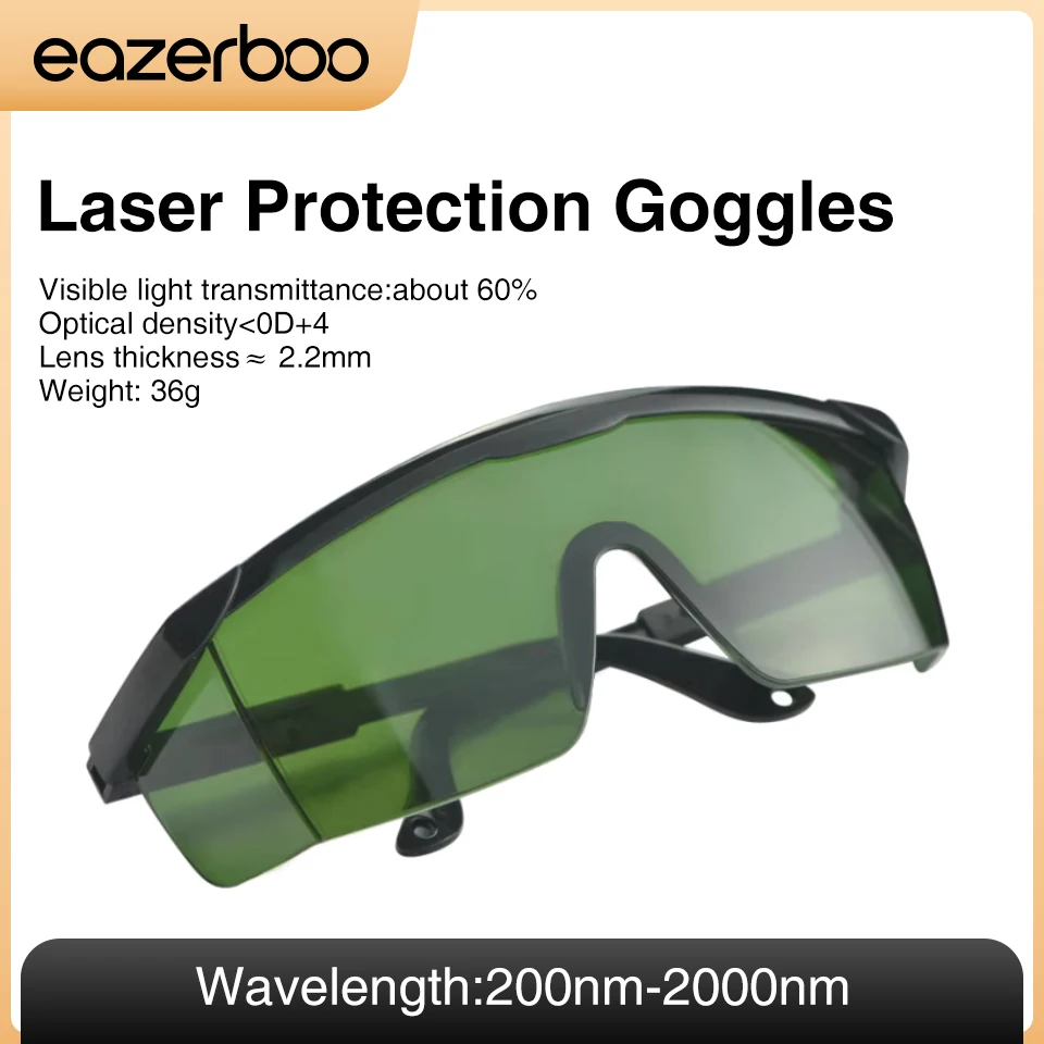 Laser Protection Goggles 200-2000nm Laser Goggles Safety Glasses Light Eye Protection for Laser Welding Machine 1064nm
Laser Protection Goggles 200-2000nm Laser Goggles Safety Glasses Light Eye Protection for Laser Welding Machine 1064nm