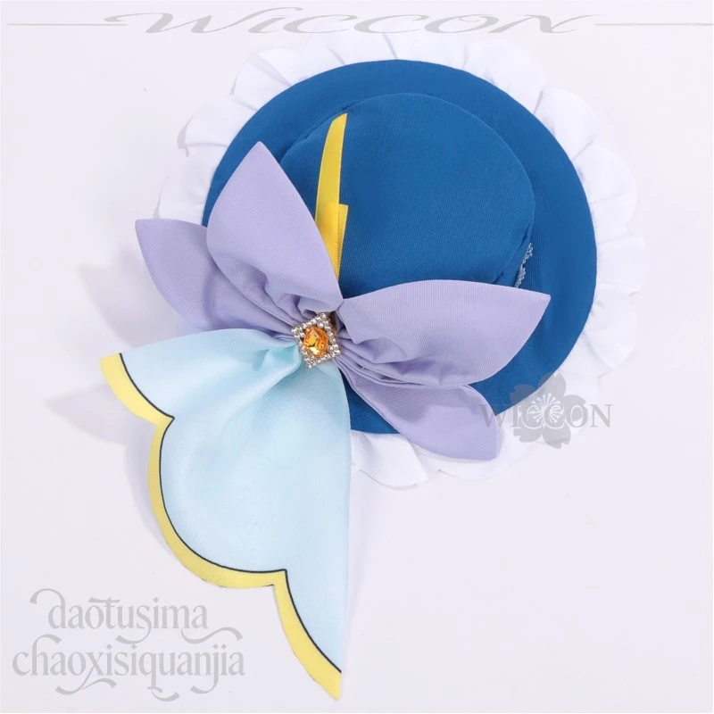 Star Twinkle Precure Howa Kurea Cure Eclair Cosplay Costume Blue Sweet Lolita Dress with Wig Included Magical Girl Outfit
Star Twinkle Precure Howa Kurea Cure Eclair Cosplay Costume Blue Sweet Lolita Dress with Wig Included Magical Girl Outfit