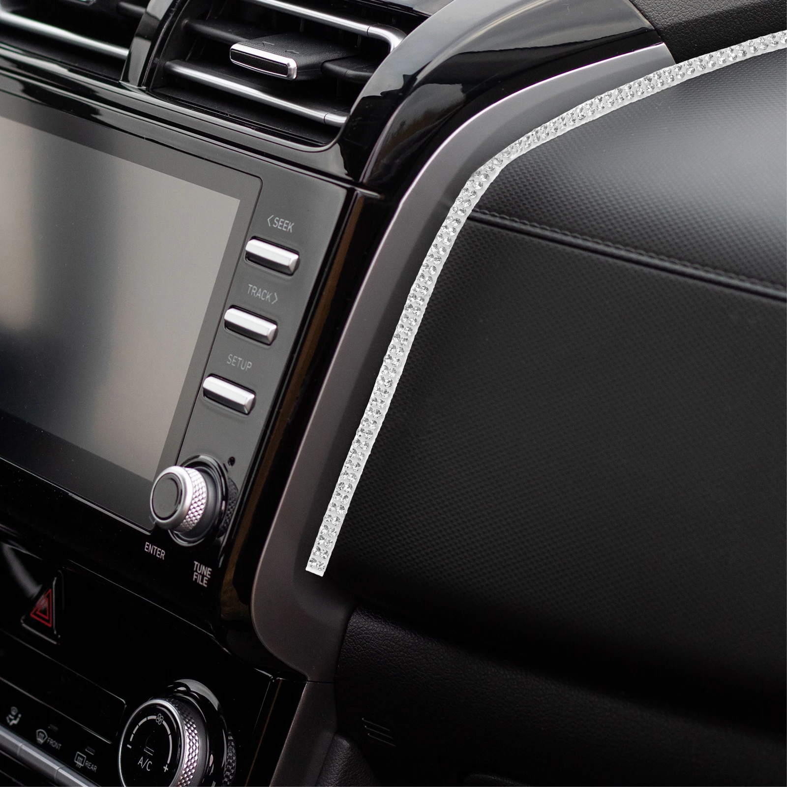 Shimmering Bling Rhinestone Strips Self-Adhesive Crystal Tape Sparkling Decorative For Car Clothing Diy Resin Glitter Trim
Shimmering Bling Rhinestone Strips Self-Adhesive Crystal Tape Sparkling Decorative For Car Clothing Diy Resin Glitter Trim