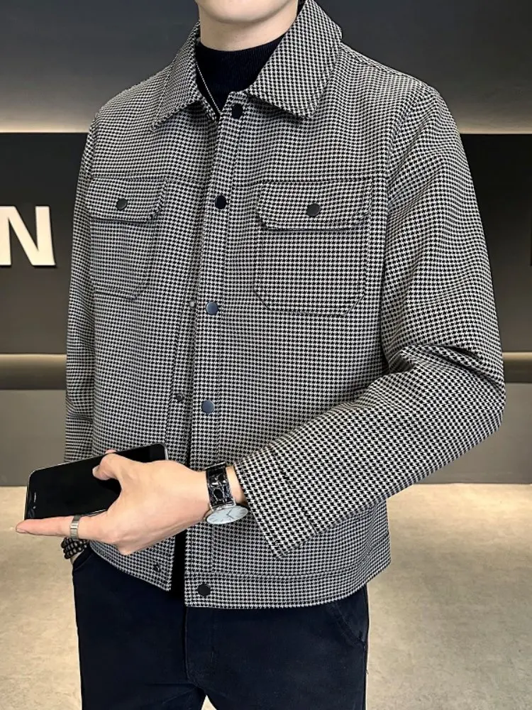 Мужская повседневная куртка-харрингтон на осень-зиму, стеганая верхняя одежда из отборной ткани, модная верхняя одежда премиум-класса
Мужская повседневная куртка-харрингтон на осень-зиму, стеганая верхняя одежда из отборной ткани, модная верхняя одежда премиум-класса