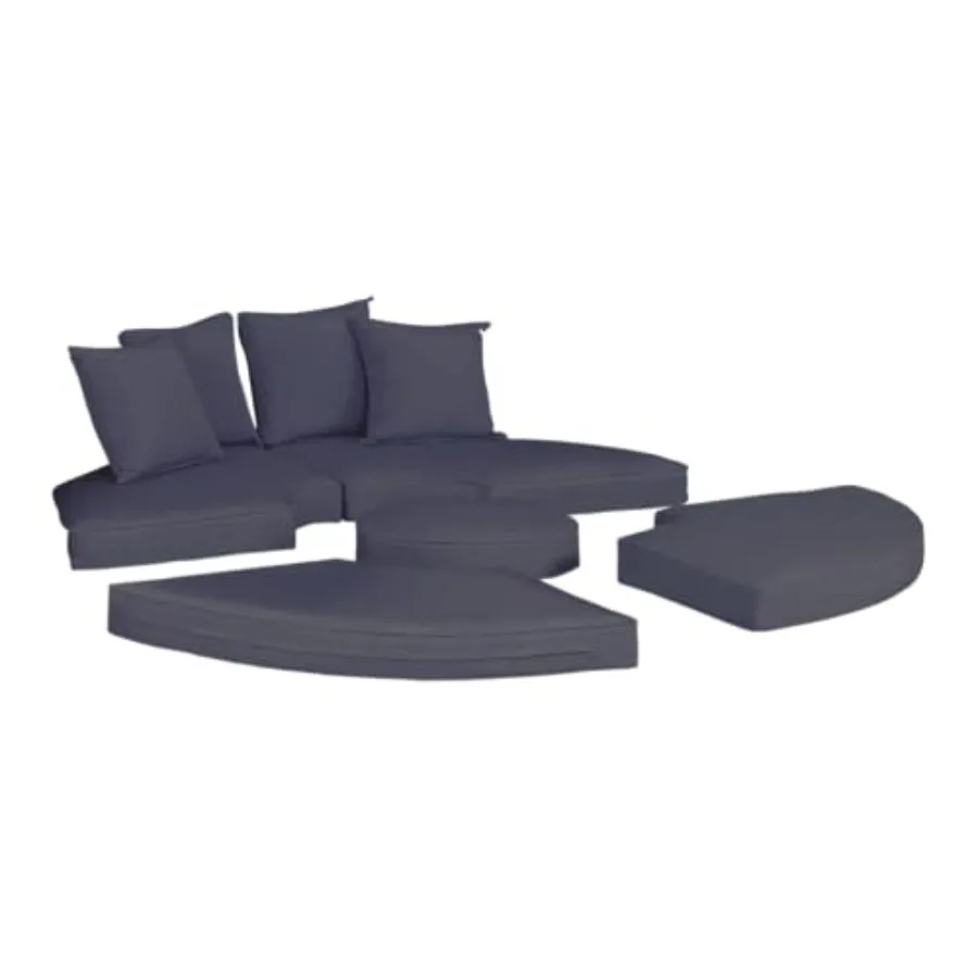 Outdoor Round sunbed Cushion Cover, 66" Patio Round daybed Replacement Cushions Cover Weatherproof, Please Measure The Size Bef
Outdoor Round sunbed Cushion Cover, 66" Patio Round daybed Replacement Cushions Cover Weatherproof, Please Measure The Size Bef