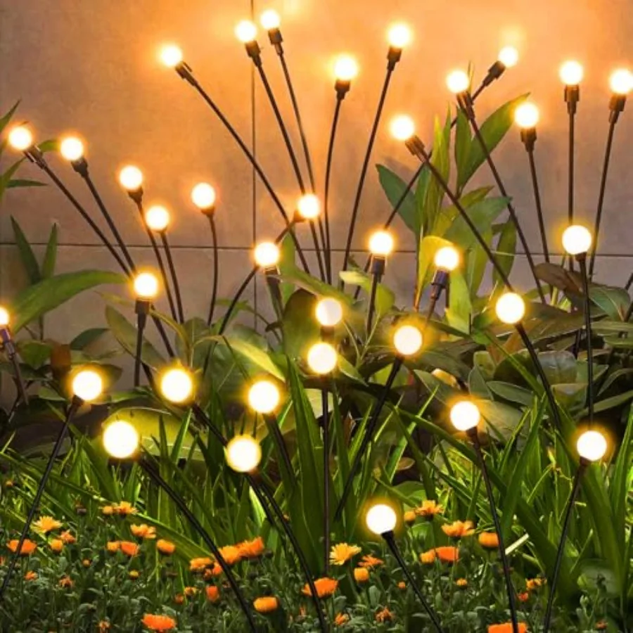 Solar Garden Lights Outdoor, Firefly Swaying Lights, Waterproof Garden Decor for Yard Patio Pathway Lawn, Gardening Gifts for W
Solar Garden Lights Outdoor, Firefly Swaying Lights, Waterproof Garden Decor for Yard Patio Pathway Lawn, Gardening Gifts for W