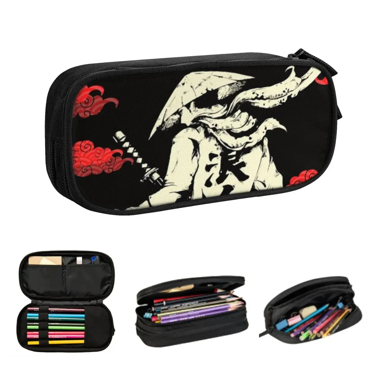 Red Cloud Japanese Samurai Warrior Anime Pencil Cases Pen Box Pencil Bag Large Storage Pencil Pouch Storage Stationery Supplies
Red Cloud Japanese Samurai Warrior Anime Pencil Cases Pen Box Pencil Bag Large Storage Pencil Pouch Storage Stationery Supplies