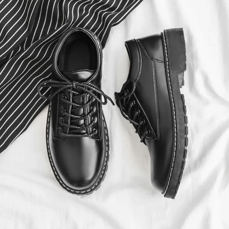 Men's Trendy Hundred Handsome Shoes Men's Suit Casual Teenagers Black Small Leather Shoes
Men's Trendy Hundred Handsome Shoes Men's Suit Casual Teenagers Black Small Leather Shoes