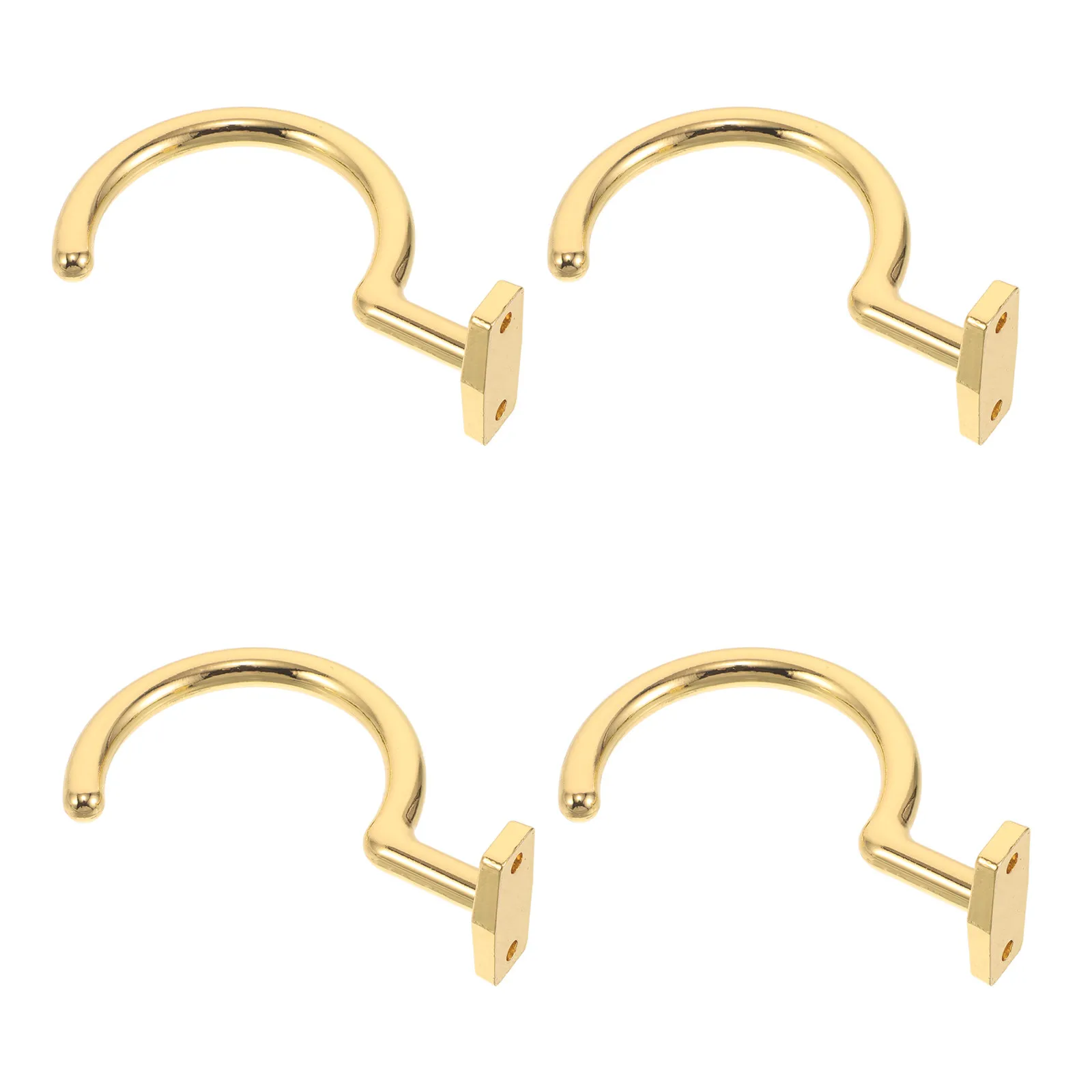 4Pcs Billiard Rack Hook Gold Metal Triangle Cue Holder Pool Stick Organizer for Home Club Table Storage Billiard Accessory