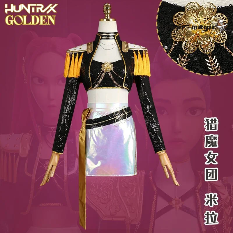 K-Pop: Demon Hunters Mira Cosplay Costume Song Server Uniform Halloween Carnival Party Christmas Play Role Clothes Clothing
K-Pop: Demon Hunters Mira Cosplay Costume Song Server Uniform Halloween Carnival Party Christmas Play Role Clothes Clothing