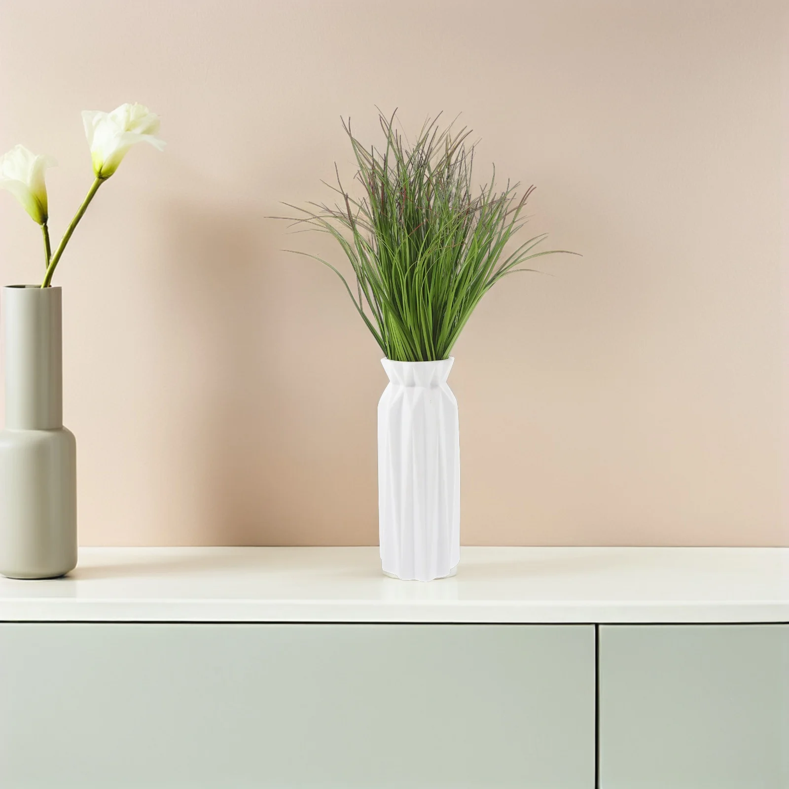 12Pcs Artificial Plants Decor: Realistic Tall Grass Foliage for Indoor Outdoor Settings - Premium Artificial Greenery Home
12Pcs Artificial Plants Decor: Realistic Tall Grass Foliage for Indoor Outdoor Settings - Premium Artificial Greenery Home