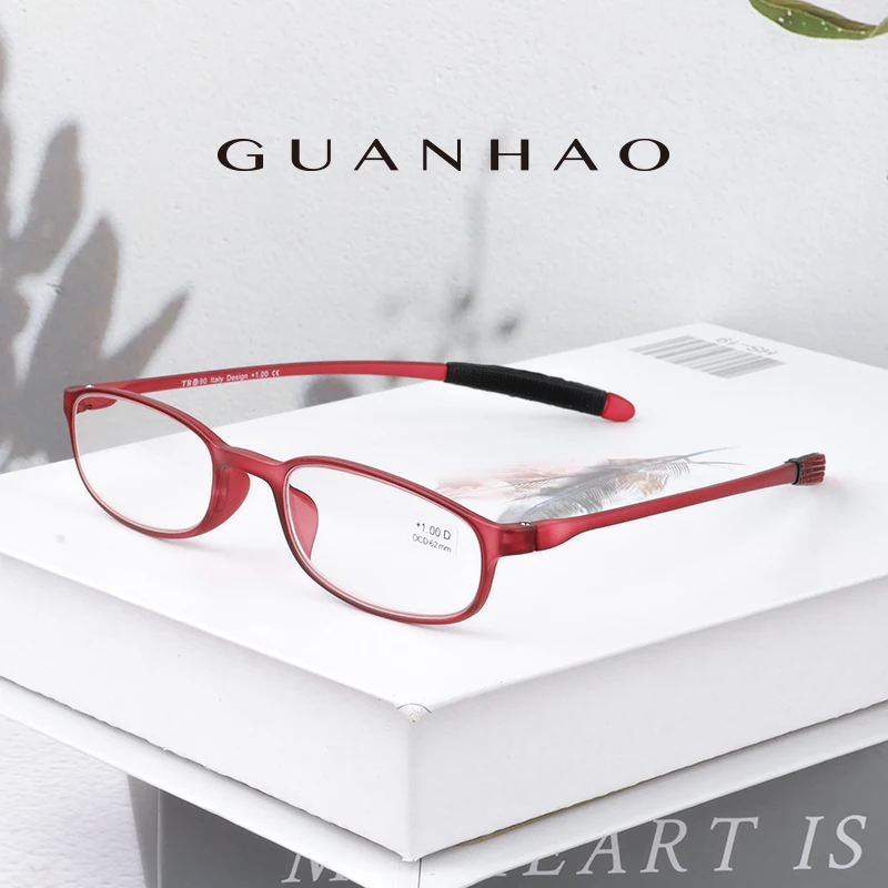 Очки для чтения унисекс GUANHAO, прозрачные, оптические, для дальнозоркости и пресбиопии, универсальные, легкие, оправа TR90, 2.0
Очки для чтения унисекс GUANHAO, прозрачные, оптические, для дальнозоркости и пресбиопии, универсальные, легкие, оправа TR90, 2.0