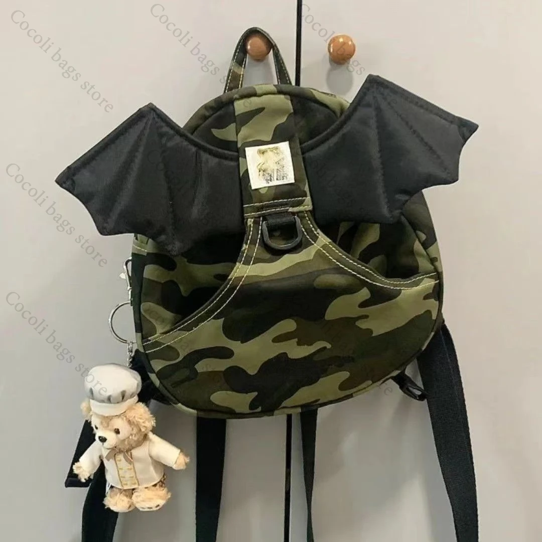 Camouflage Mini Backpack with Wing Kawaii Bags for Women Mini Bag Cute Backpack Casual Women's Bag Women's Backpack
Camouflage Mini Backpack with Wing Kawaii Bags for Women Mini Bag Cute Backpack Casual Women's Bag Women's Backpack