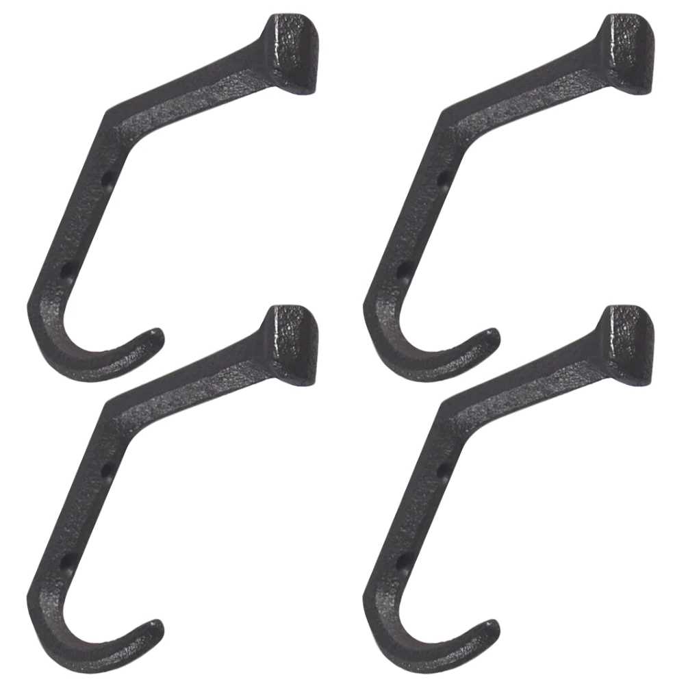 4 Pcs Classical Cast Iron Coat Hooks Retro Vintage Wall Mount Decorative Hat Hangers for Home Garden Corridor Smooth Strong
4 Pcs Classical Cast Iron Coat Hooks Retro Vintage Wall Mount Decorative Hat Hangers for Home Garden Corridor Smooth Strong