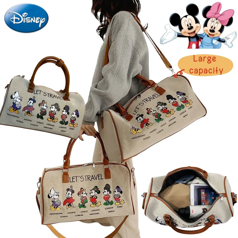 New Disney Mickey Anime Peripherals Cartoon Cute Large Capacity Casual Gym Bag Creative Kawaii Waterproof Travel Bag Wholesale
New Disney Mickey Anime Peripherals Cartoon Cute Large Capacity Casual Gym Bag Creative Kawaii Waterproof Travel Bag Wholesale