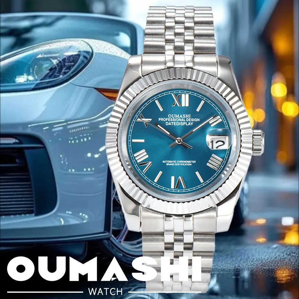 OUMASHI 36mm/39mm Premium Business Men's watch for NH35A movement watch sapphire glass waterproof watch
OUMASHI 36mm/39mm Premium Business Men's watch for NH35A movement watch sapphire glass waterproof watch