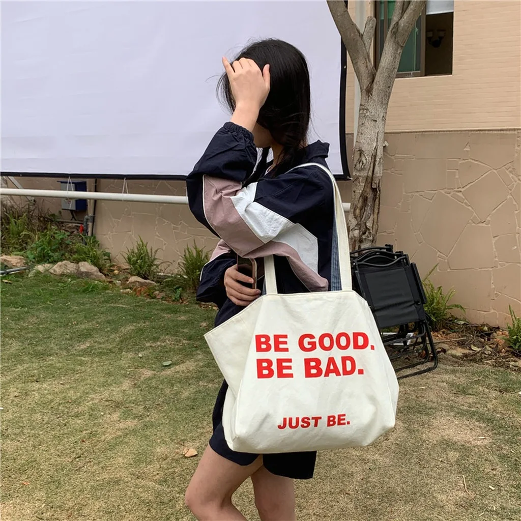 Large Capacity Women's Canvas Tote Bag, 2026 Spring New Letter Print Shoulder Bag for Daily Shopping Travel
Large Capacity Women's Canvas Tote Bag, 2026 Spring New Letter Print Shoulder Bag for Daily Shopping Travel