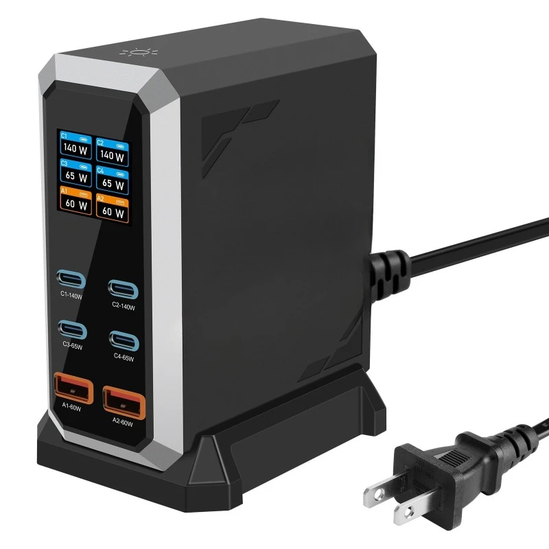 New 240W high-power multi-port charger
New 240W high-power multi-port charger