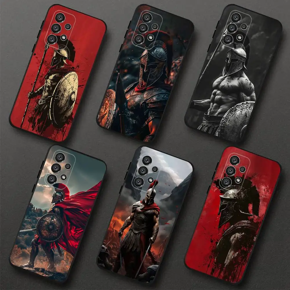 Spartan Cool Phone Case For Samsung S 25,24,23,22,30,21,10,9,Ultra,Plus,Lite,FE,4,5G Black Soft Case 
Spartan Cool Phone Case For Samsung S 25,24,23,22,30,21,10,9,Ultra,Plus,Lite,FE,4,5G Black Soft Case