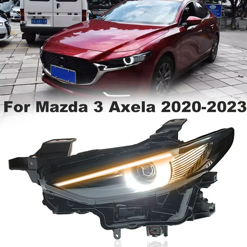 Автомобильные фары для Mazda 3 Axela, лампы головного света 2020-2023, фары для Mazda 3 DRL, сигнал поворота, дальний свет, объектив проектора Angel Eye
Автомобильные фары для Mazda 3 Axela, лампы головного света 2020-2023, фары для Mazda 3 DRL, сигнал поворота, дальний свет, объектив проектора Angel Eye