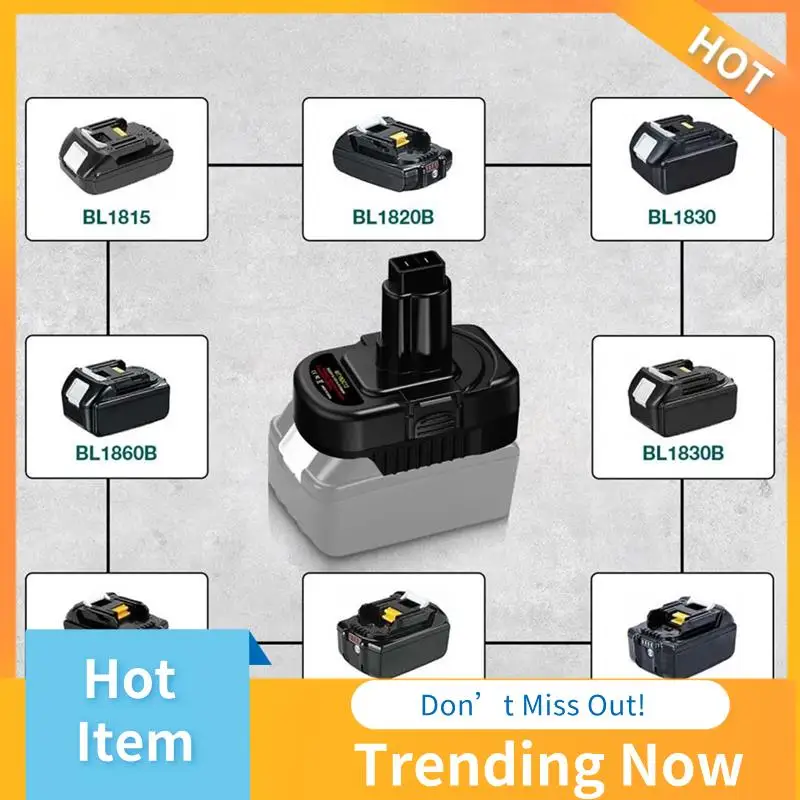 CMHI-Battery Adapter Use For 18V Lithium- Battery Convert To For Dewalt 12V/14.4V Ni-MH Battery Tools(Only Adapter)
CMHI-Battery Adapter Use For 18V Lithium- Battery Convert To For Dewalt 12V/14.4V Ni-MH Battery Tools(Only Adapter)