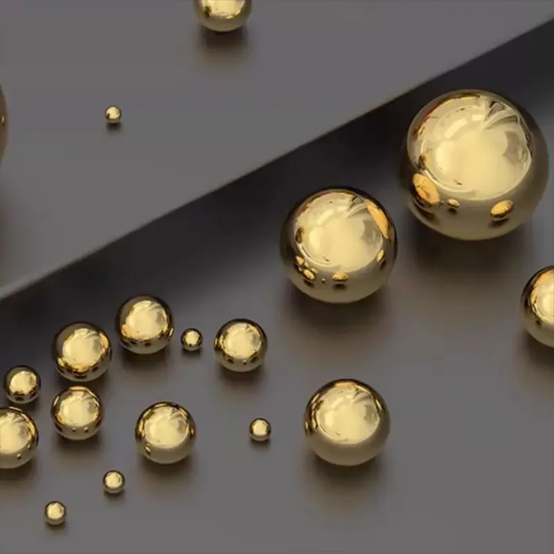 Solid H62 Brass Bearing Balls Round Beads 1 1.5 2 2.38 2.5 3 3.175 3.5 4 4.5 5 6 7 8 10 12 15 20 25 30 40 50 60mm
Solid H62 Brass Bearing Balls Round Beads 1 1.5 2 2.38 2.5 3 3.175 3.5 4 4.5 5 6 7 8 10 12 15 20 25 30 40 50 60mm