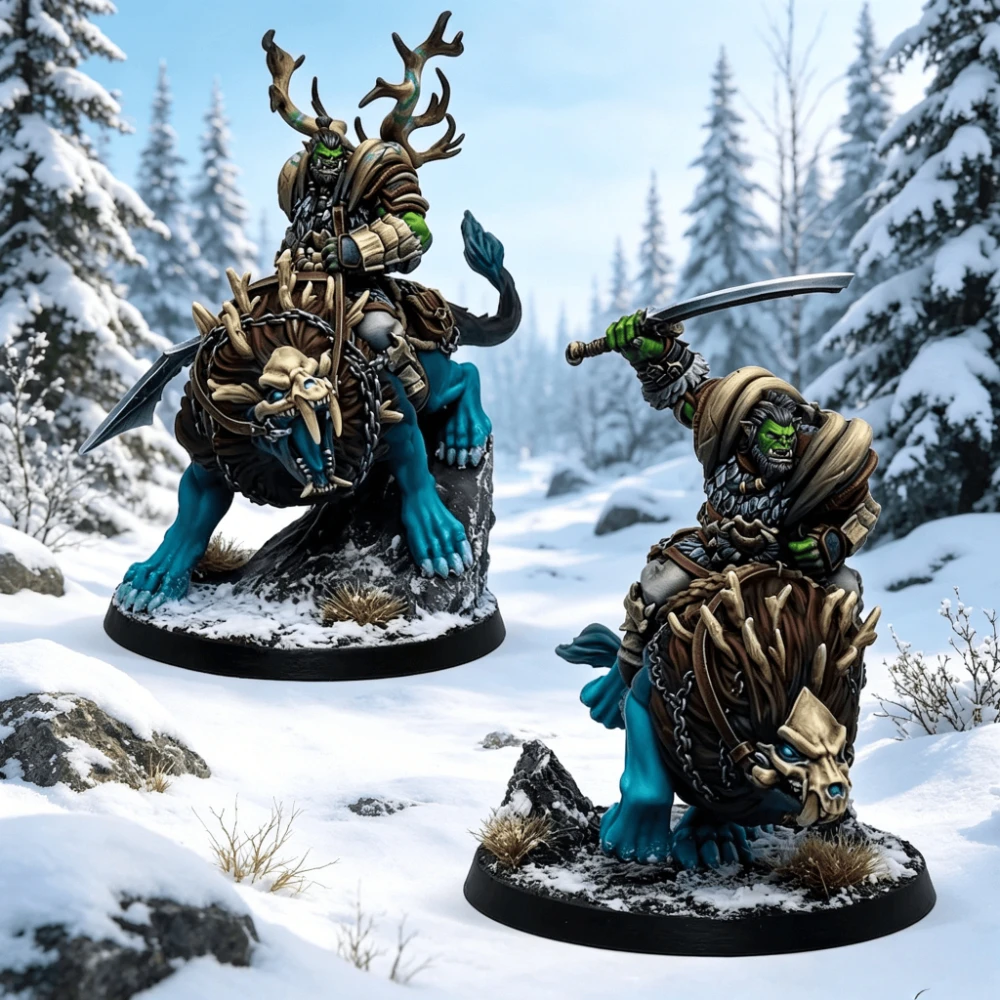 Large Scale Tribes Warg Riders Casting Resin Model Assembly Kit, GK, Resin Desktop Game DIY Model, Unpainted
Large Scale Tribes Warg Riders Casting Resin Model Assembly Kit, GK, Resin Desktop Game DIY Model, Unpainted