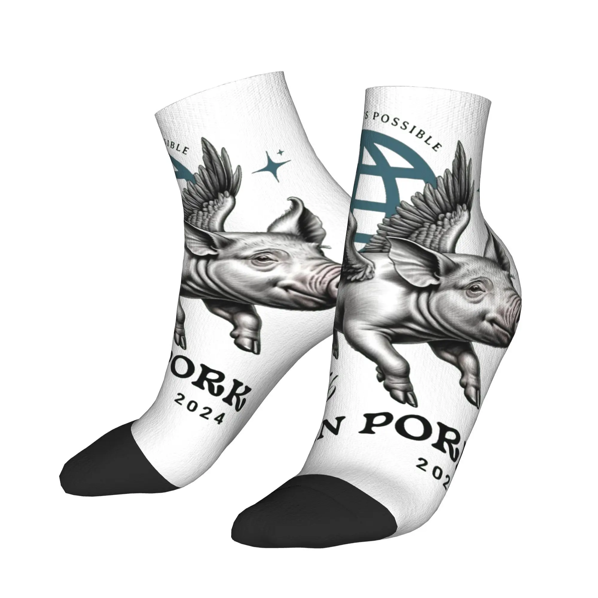 Crazy Design John Pork Pig Funny Skateboard Socks Polyester Long Socks for Women Men Breathable
Crazy Design John Pork Pig Funny Skateboard Socks Polyester Long Socks for Women Men Breathable