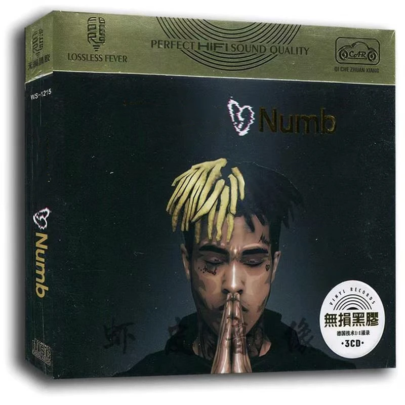 Rap Jahseh Onfroy Triple X Музыкальный компакт-диск Лучшая коллекция Альбом Numb 3 шт. Музыкальная запись Косплей Walkman Car Soundtracks Box Party Music
Rap Jahseh Onfroy Triple X Музыкальный компакт-диск Лучшая коллекция Альбом Numb 3 шт. Музыкальная запись Косплей Walkman Car Soundtracks Box Party Music