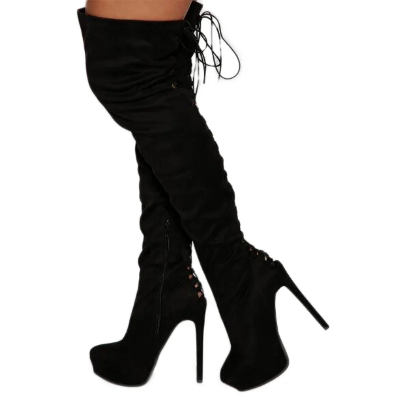 SHOFOO shoes Fashionable women's high heels boots. About 12.5 cm heel height. Over knee length boots. Velvet surface. SIZE:34-45
SHOFOO shoes Fashionable women's high heels boots. About 12.5 cm heel height. Over knee length boots. Velvet surface. SIZE:34-45