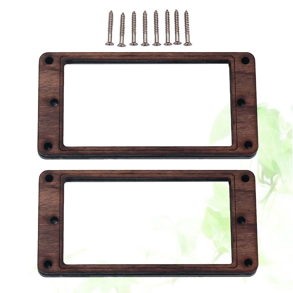 2 Pcs Pickup Ring Slanted Mounting Humbucker Frame Double Coil Accessories Component
2 Pcs Pickup Ring Slanted Mounting Humbucker Frame Double Coil Accessories Component