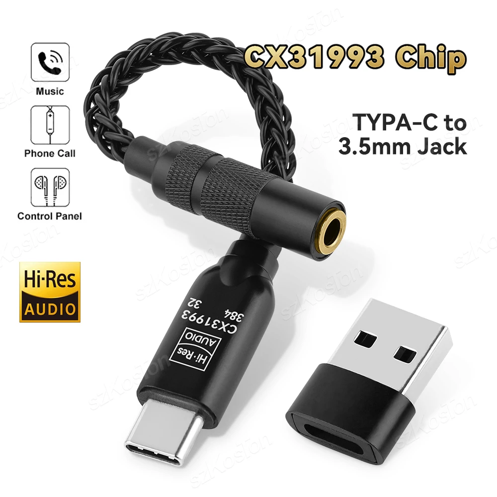 Hi-Fi аудио ЦАП усилитель для наушников CX31993 чип 32b/384 кГц декодер USB C на 3,5 мм кабель-адаптер для iPhone15 16 Samsung IEM AMP
Hi-Fi аудио ЦАП усилитель для наушников CX31993 чип 32b/384 кГц декодер USB C на 3,5 мм кабель-адаптер для iPhone15 16 Samsung IEM AMP
