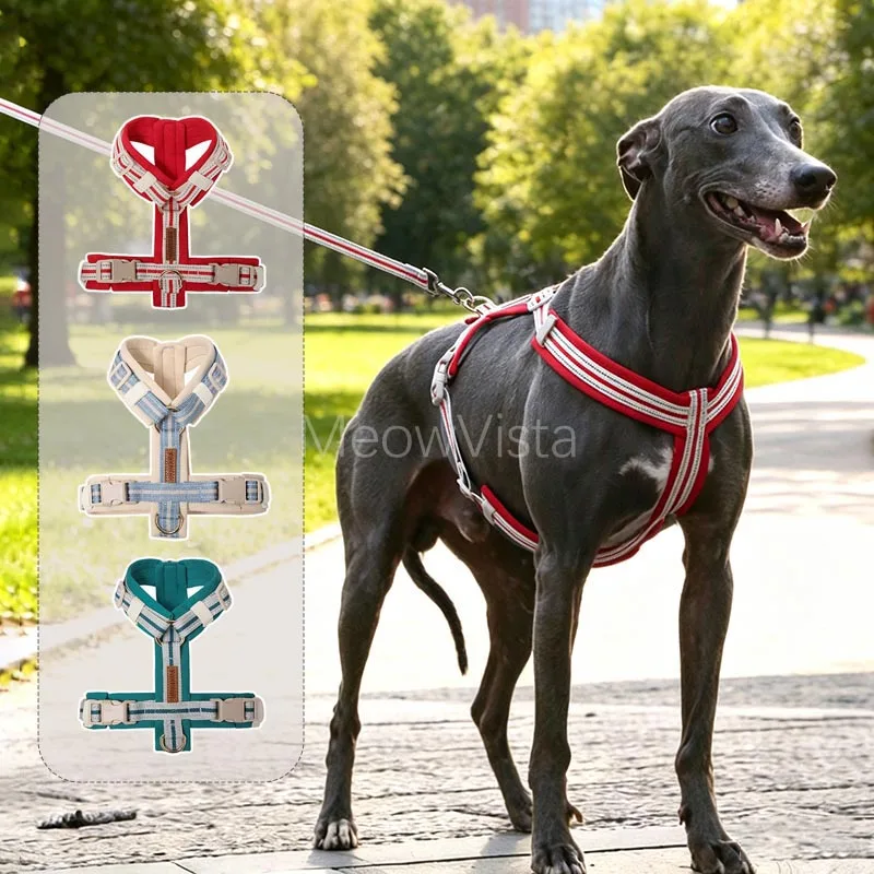 Reflective Y-Shaped Dog Harness with D-Ring No-Pull Adjustable Soft Breathable Pet Vest for Medium Large Dogs Gatos Accesorios
Reflective Y-Shaped Dog Harness with D-Ring No-Pull Adjustable Soft Breathable Pet Vest for Medium Large Dogs Gatos Accesorios