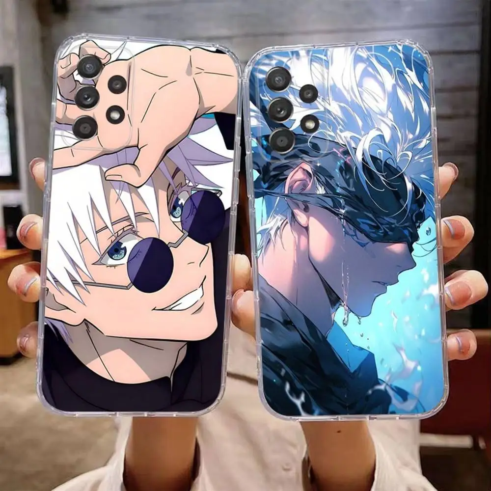 G-Gojos S-Satorus Phone Case For Samsung Galaxy A,71,70,52,51,40,31,50,50S,30S,21S,12,10,Note20ultra Transparent Cover 
G-Gojos S-Satorus Phone Case For Samsung Galaxy A,71,70,52,51,40,31,50,50S,30S,21S,12,10,Note20ultra Transparent Cover