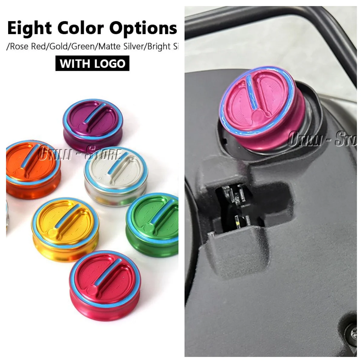 For Vespa Sprint Primavera 125 150 GTS300 GTS 300 Super HPE Motorcycle Aluminum Fuel Tank Cap Oil Cover Motorcycle Accessories
For Vespa Sprint Primavera 125 150 GTS300 GTS 300 Super HPE Motorcycle Aluminum Fuel Tank Cap Oil Cover Motorcycle Accessories
