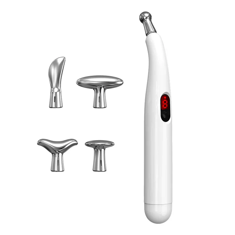 Electronic Acupuncture Pen 5 IN 1 Acupuncture Point Pen Meridian Energy Meridian Pen Relief Muscle Relax Rechargeable
Electronic Acupuncture Pen 5 IN 1 Acupuncture Point Pen Meridian Energy Meridian Pen Relief Muscle Relax Rechargeable