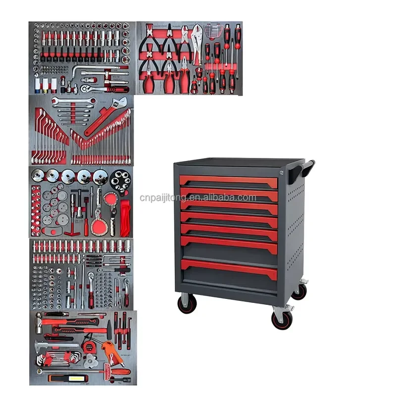 7 Drawer Trolley Lockable Red Set Mechanic Cabinets with Wheels Auto Repair Workshop Cart 421PCS
7 Drawer Trolley Lockable Red Set Mechanic Cabinets with Wheels Auto Repair Workshop Cart 421PCS