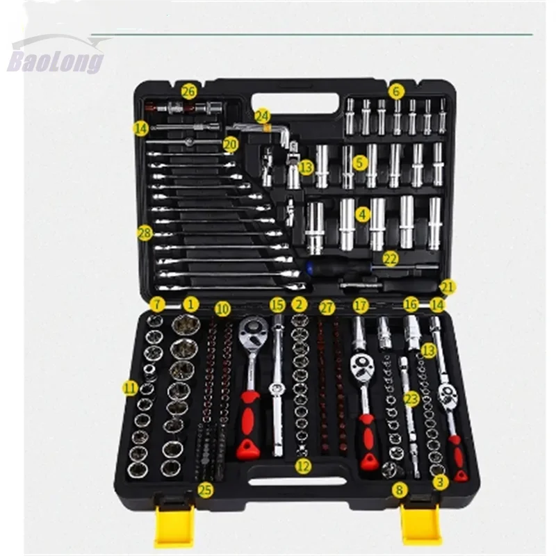 216PCS 24pins Quick Wrench Car Repair Tool Set CRIN Injector Repair Tool
216PCS 24pins Quick Wrench Car Repair Tool Set CRIN Injector Repair Tool