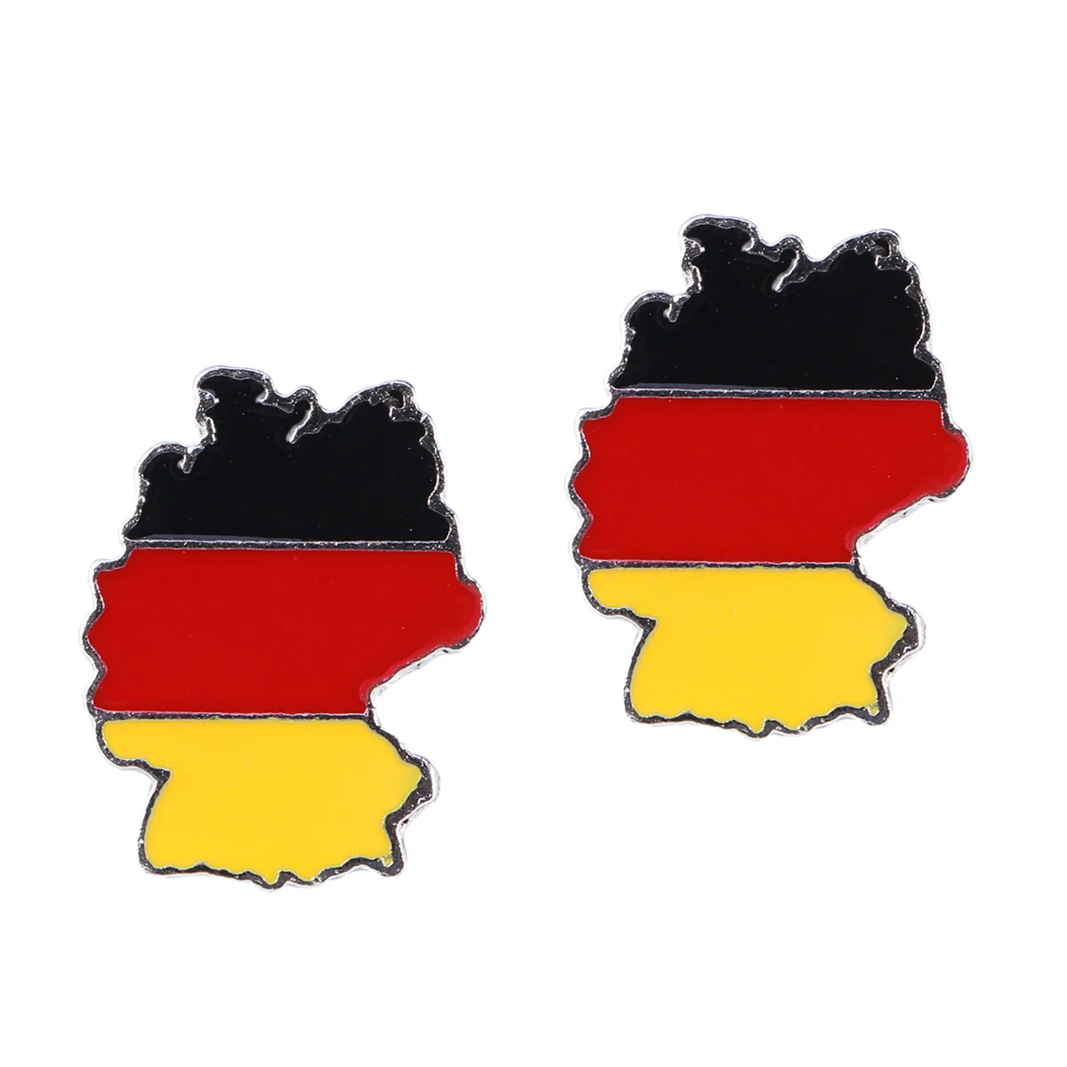 2PCS Alloy Territories Shaped Brooch Lapel Pin Jewelry Decor for Men Women Germany flag brooch Germany flag pins
2PCS Alloy Territories Shaped Brooch Lapel Pin Jewelry Decor for Men Women Germany flag brooch Germany flag pins