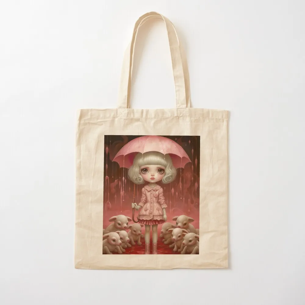 PinkRain. Pop Surrealism Art inspired by Mark Ryden. Tote Bag Canvas bag Women's shopping bag Big women
PinkRain. Pop Surrealism Art inspired by Mark Ryden. Tote Bag Canvas bag Women's shopping bag Big women