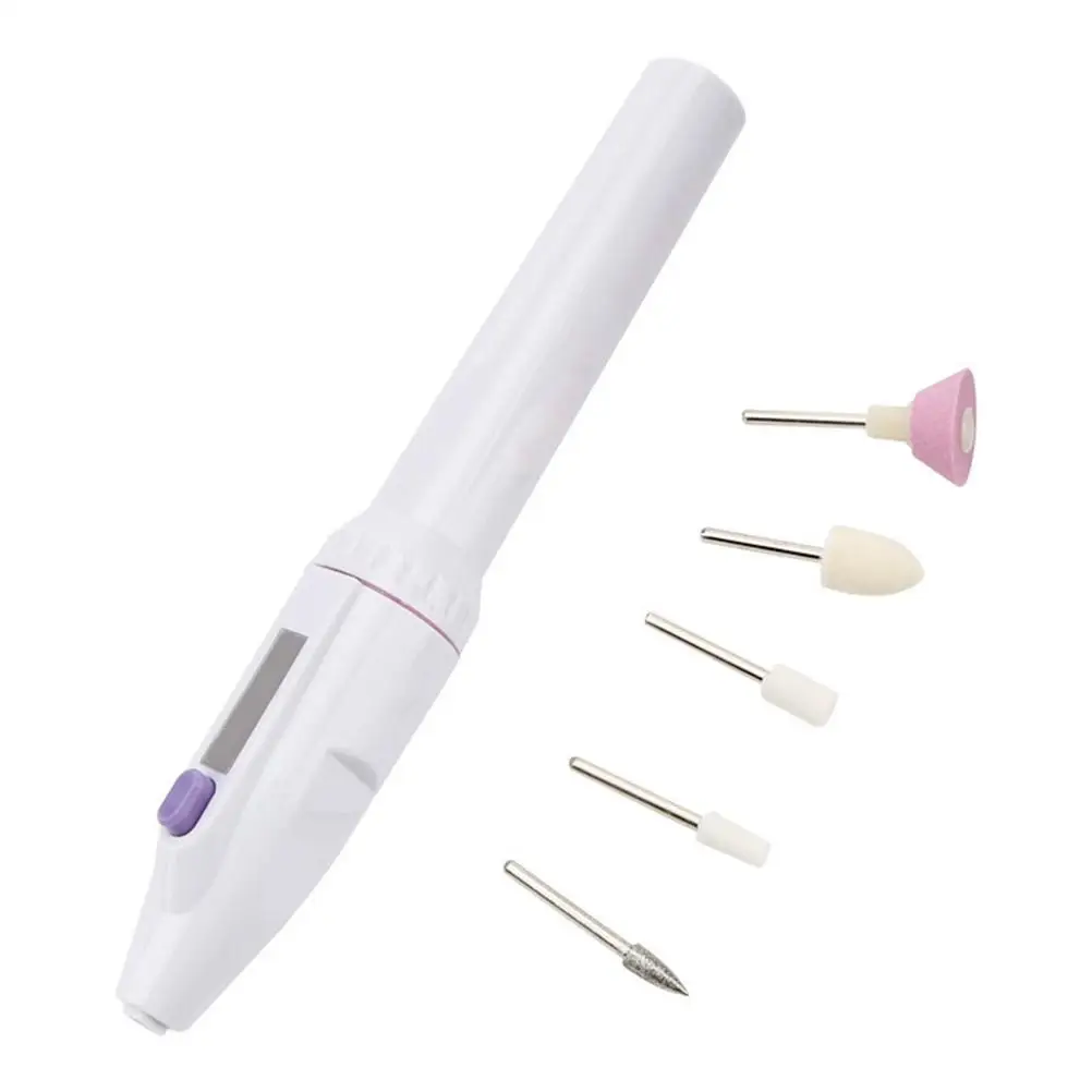 Electric Polisher 5 Heads Durable Material Comfort Grip Manicure Tool Nail Home Professional Use Nail Polishing Machine
Electric Polisher 5 Heads Durable Material Comfort Grip Manicure Tool Nail Home Professional Use Nail Polishing Machine