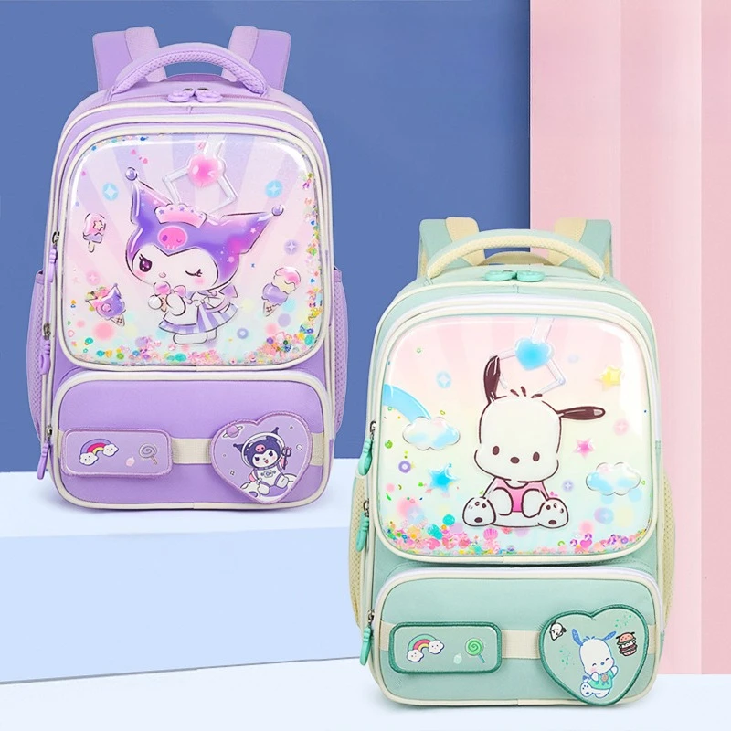 Kuromi Cute Kids Backpack Large Capacity School Bag for Boys Girls Grade 3-4 Cartoon Cosplay Accessories
Kuromi Cute Kids Backpack Large Capacity School Bag for Boys Girls Grade 3-4 Cartoon Cosplay Accessories