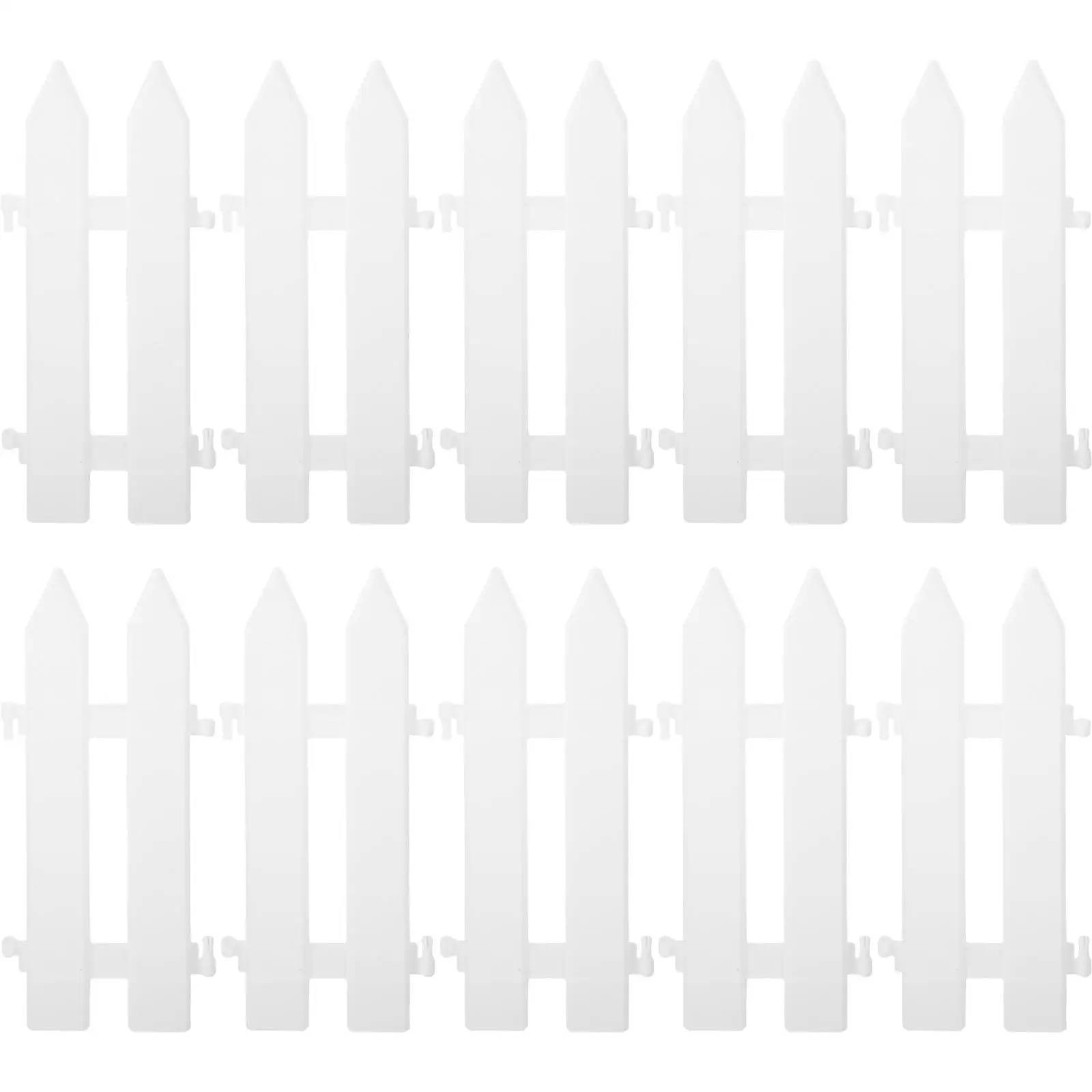 10 Pcs Plastic Fence for Garden Yard Christmas Decor Tough Durable Miniature Courtyard Decoration Fence Landscape
10 Pcs Plastic Fence for Garden Yard Christmas Decor Tough Durable Miniature Courtyard Decoration Fence Landscape
