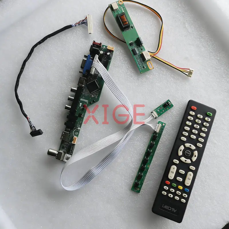 For CLAA154WA03 CLAA154WA04 CLAA154WA01 CLAA154WA05 Display Drive Board Kit 1280*800 1-CCFL 30 Pin LVDS 1280x800 USB+AV+VGA+HDMI
For CLAA154WA03 CLAA154WA04 CLAA154WA01 CLAA154WA05 Display Drive Board Kit 1280*800 1-CCFL 30 Pin LVDS 1280x800 USB+AV+VGA+HDMI