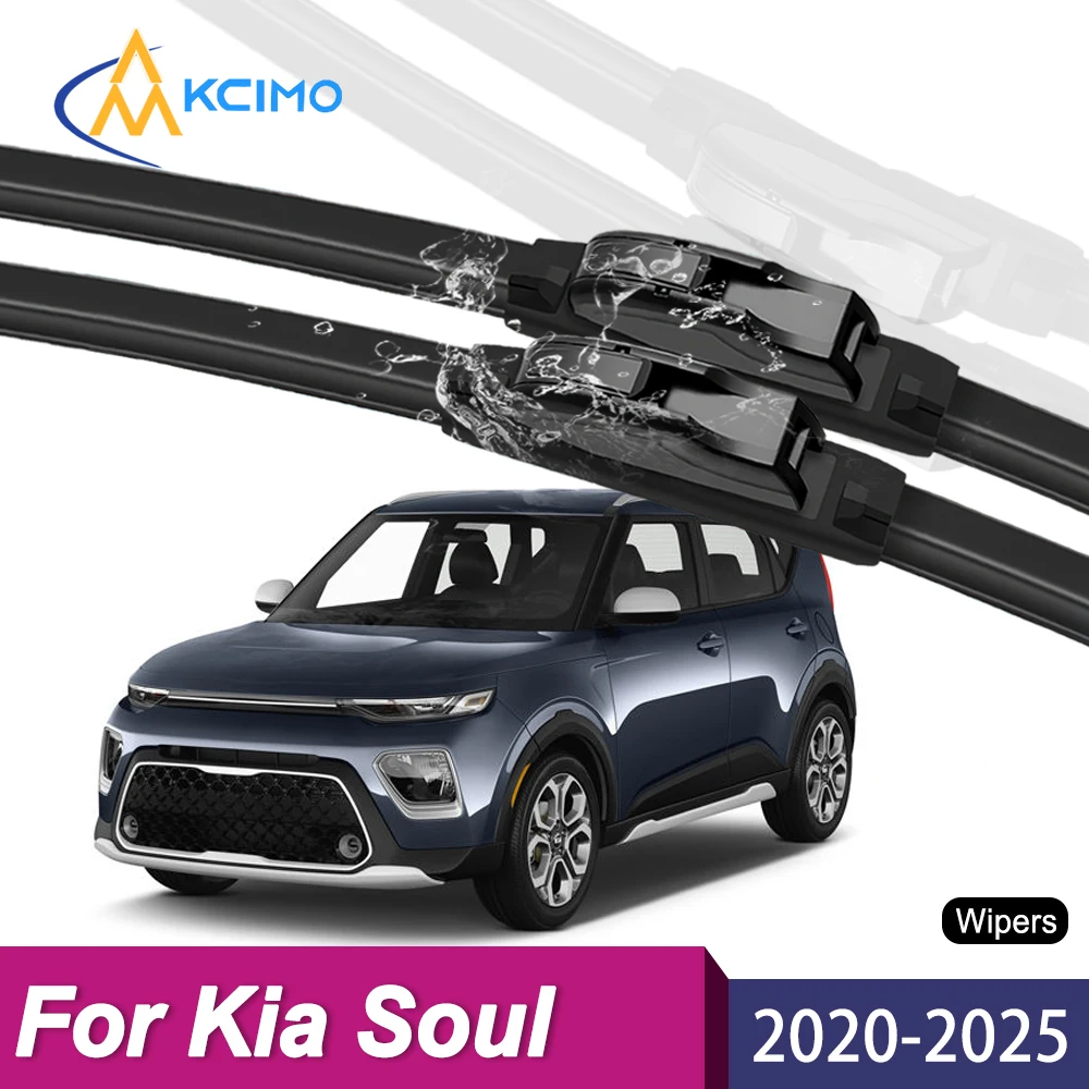 Silent Rubber Windshield Wipers For Kia Soul SK3 2020-2025 Perfect Replacement Accessories
Silent Rubber Windshield Wipers For Kia Soul SK3 2020-2025 Perfect Replacement Accessories