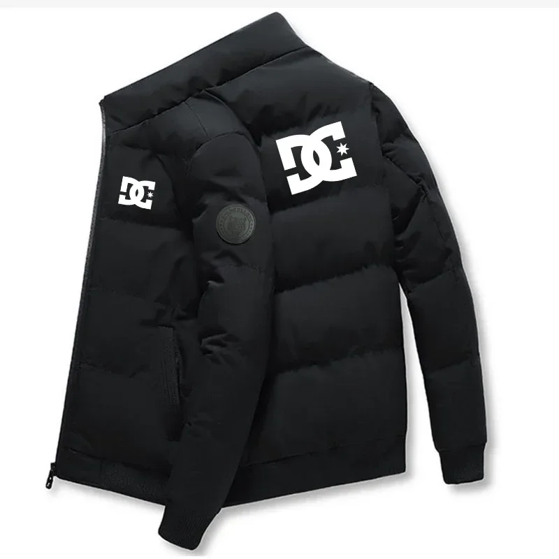 Men's warm cotton short jacket with zipper, outdoor new printed windproof casual autumn and winter thickened baseball jacket
Men's warm cotton short jacket with zipper, outdoor new printed windproof casual autumn and winter thickened baseball jacket